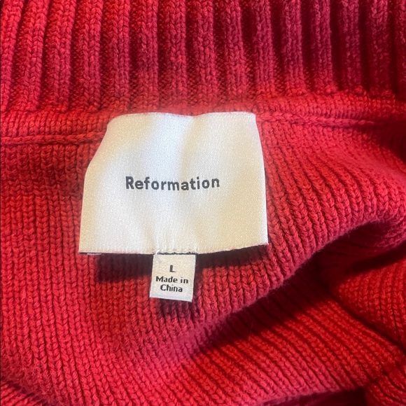 Reformation Brooklyn Organic Cotton Sweater - Picture 6 of 9